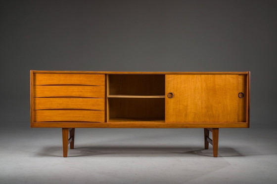 Image 1 of Ulvö dressoir van teakhout, ontworpen door Erik Wörtz voor Ikea, 1964.