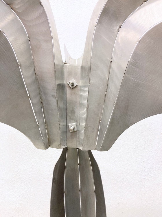 Image 1 of 2 vloerlampen 80s 90s design Reinhard Stubenrauch engel verlicht sculptuur