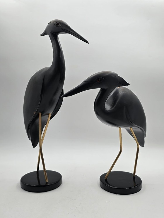 Image 1 of Pair of Egrets, Feathers Gallery