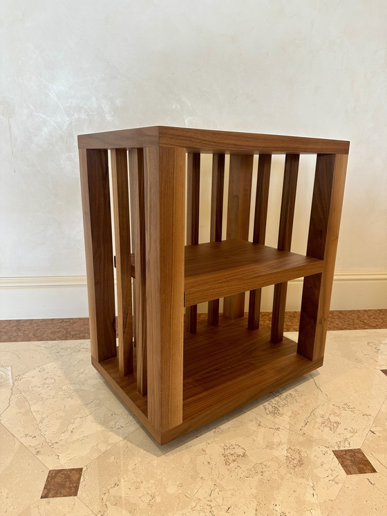 Image 1 of Superb designer occasional table in solid walnut