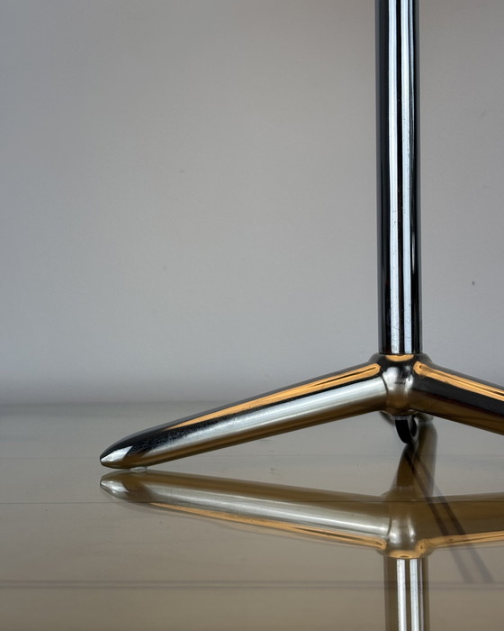 Image 1 of Minimalist Tripod Table Lamp, Desktop Lamp, Netherlands, Mid-Century, Space Age, Sputnik, Industrial Design, Rare, 1980s