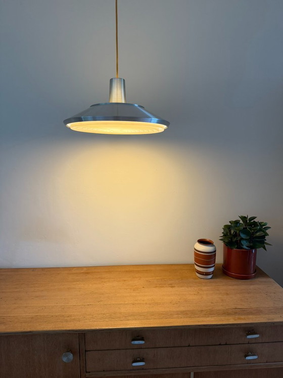 Lampada a sospensione vintage danese Nordisk Solar - Stile Louis Poulsen Klassependel - Lampada Space Age (photo 6 of 8)