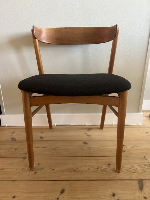Vintage Danish Chairs, Set of 6