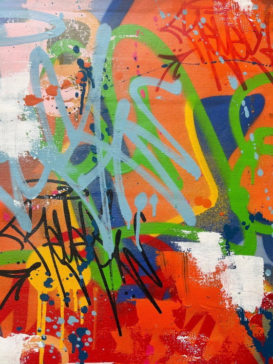 Image 1 of Matias MACHADO - Street Abstraction - Artist's Canvas