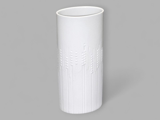 Image 1 of Precioso jarrón rosenthal blanco una joya en cualquier mesa
