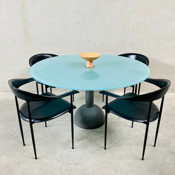 Image 1 of Poltrona Frau Dining Room Table By Massimo and Lella Vignelli