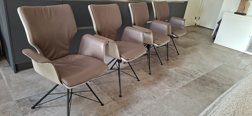 4 Bert Plantagie dining chairs