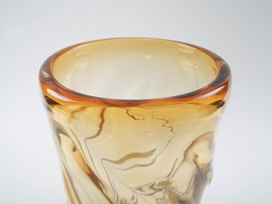 Image 1 of Art glass vase, Italian design, 1960s, production: Italy