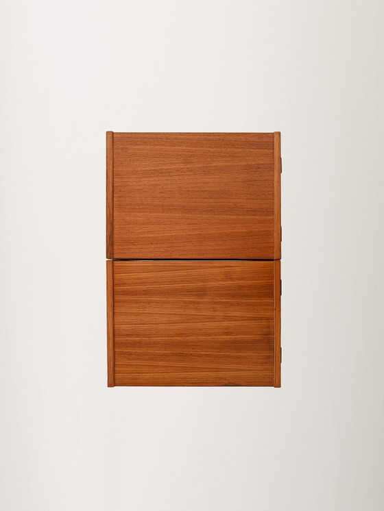 Image 1 of Coppia di comodini scandinavi in ​​teak