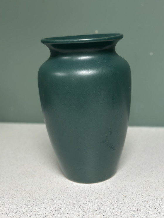 Image 1 of Vintage Germany vaas groen