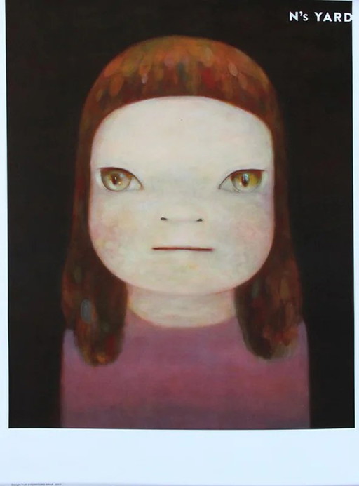 Yoshitomo Nara Poster “Midnight Truth” 51.5x36.4