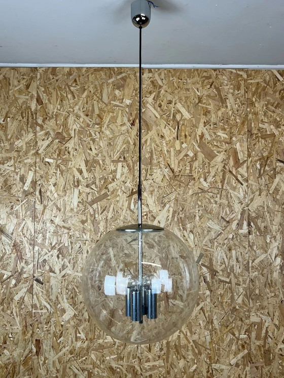 Image 1 of XXL 60er 70er Jahre Lampe Deckenlampe Limburg "Globe" Kugellampe Ball Design 60s