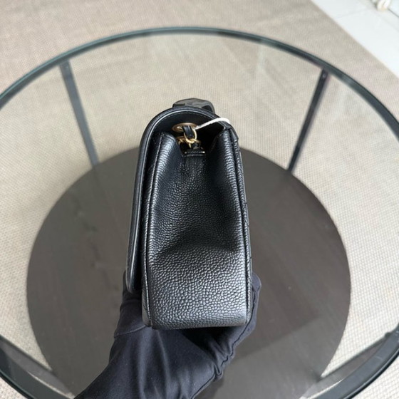 Image 1 of Chanel Filigree CC Medium - 25CM Caviar Quilted Grained Calfskin Black Gold Hardware Series 24
