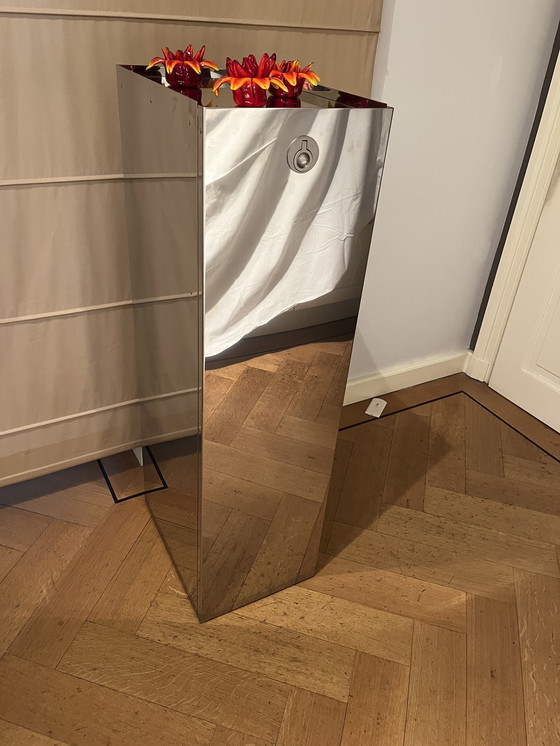 Image 1 of Mueble bar, cromado/espejo – móvil, diseño exclusivo