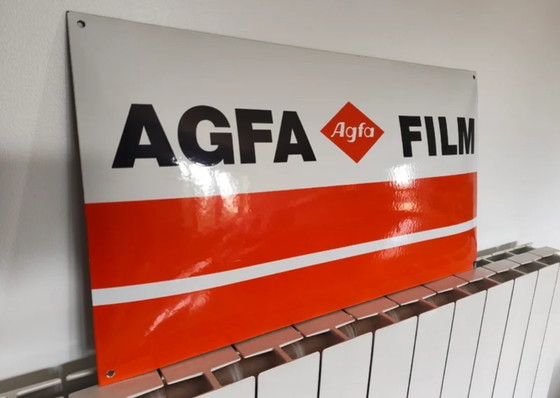 Image 1 of Vintage AGFA emaille bord