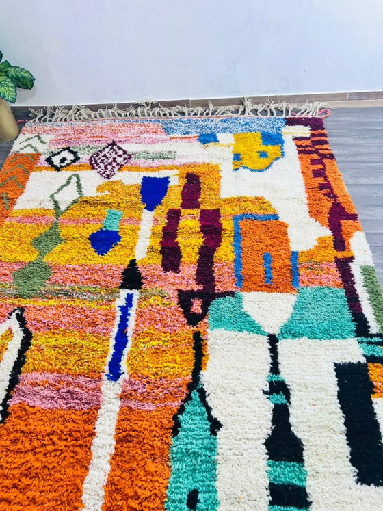 Einzigartiger handgefertigter Berberwollteppich, 200 x 300 cm – Teppiche & Läufer, Wool (photo 6 of 10)