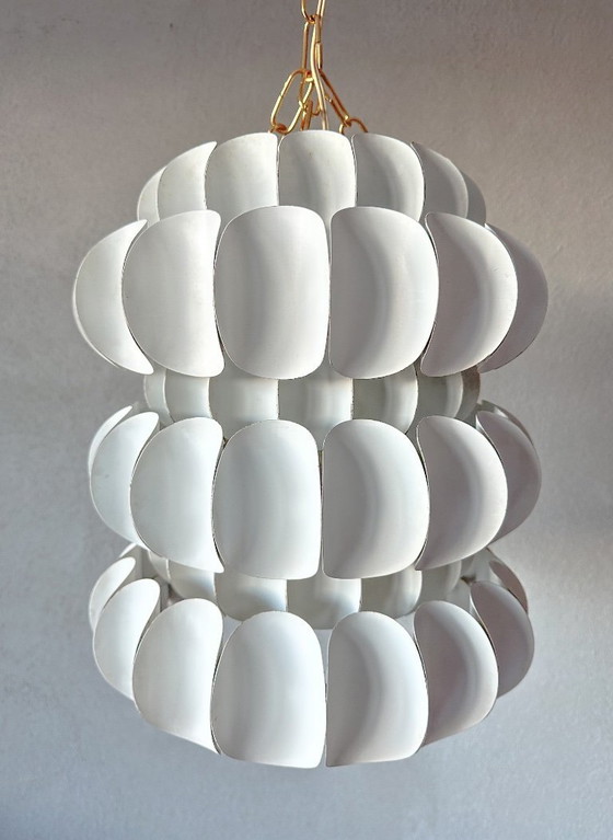 Image 1 of Lampe à suspension vintage Temde Leuchten