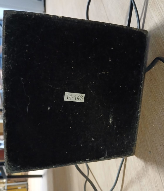 Vintage Herda Holland Floor light, Velvet, Wood, Beige (photo 10 of 10)