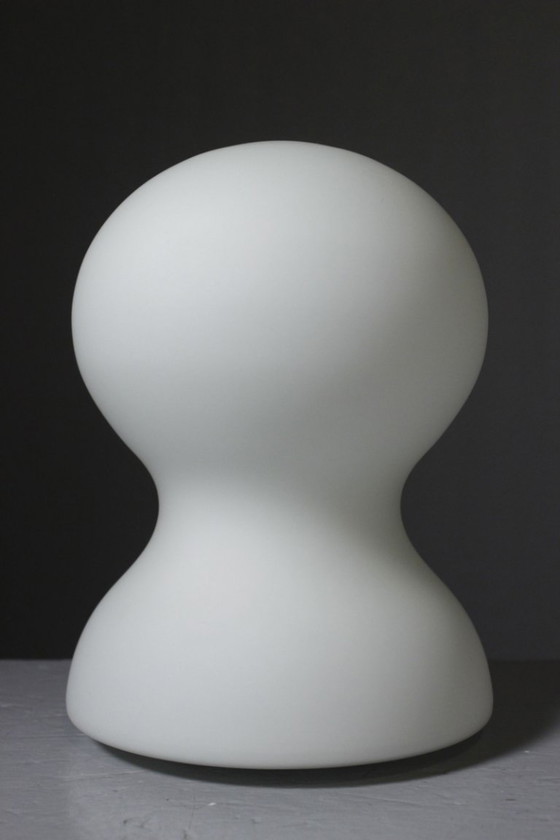 Vintage Pion Lamp Opaline Post-Modern Design Habitat 1990s – Table lamps, Glass (photo 4 of 8)