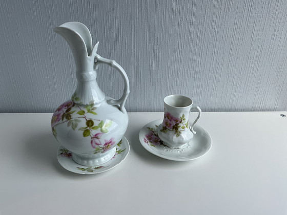 Image 1 of Service à café vintage en porcelaine