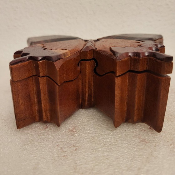 Caja de joyería de madera con rompecabezas de mariposa – Papillon, Objetos decorativos (photo 7 of 8)
