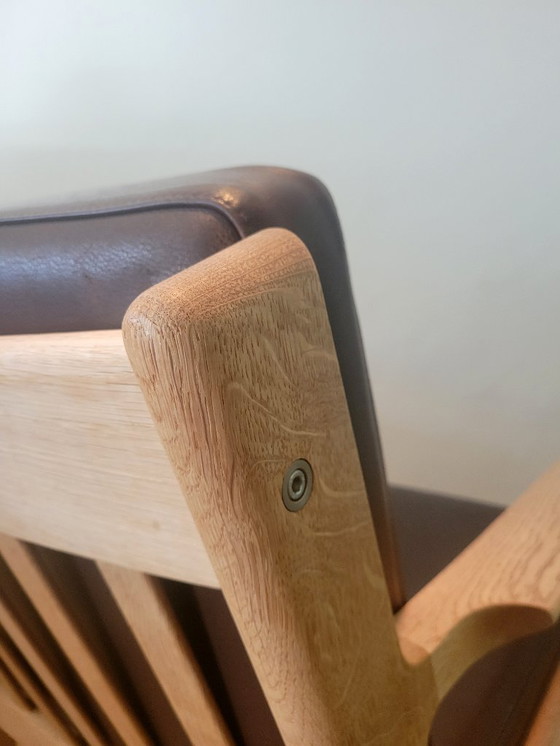 Image 1 of Vintage GE 256 fauteuil van Hans J. Wegner voor Getama