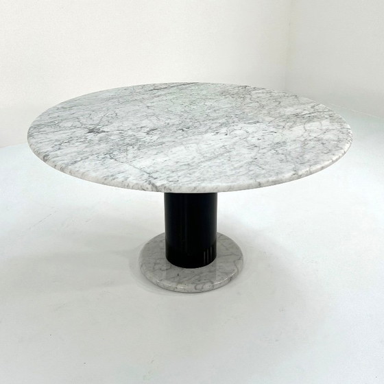 Image 1 of Loto Rosso Esstisch von Ettore Sottsass für Poltronova, 1980er Jahre