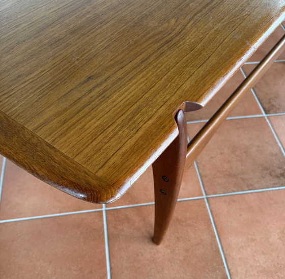 Image 1 of Coffee Table JH 575 Hans Wegner Teak Table Danish Design Hansen