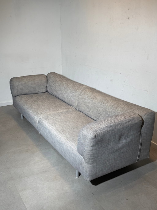 Sofá Cassina Met 250 – Tela gris – banken, Wood