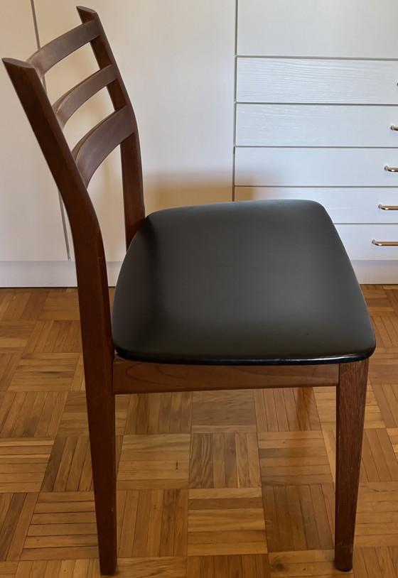 Image 1 of 4 x chaise Arkitekt Kjaerulf Bruno Hansen