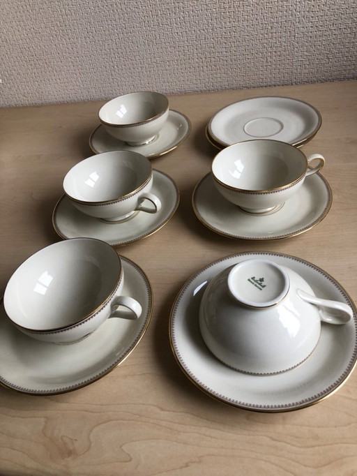 art deco Eschenbach theekopjes met schotels