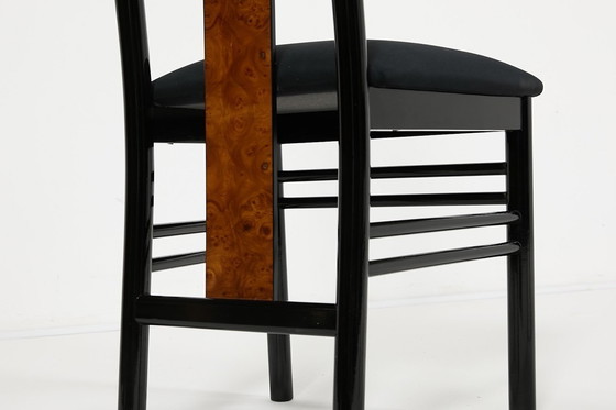 Image 1 of Ensemble de 6 chaises vintage de GDM, Italie, années 1980