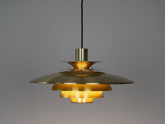 Image 1 of Deense vintage Verona hanglamp van Kurt Wiborg, Jeka, jaren 80.