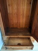 Armoire ancienne en pin (vers 1900) – Entièrement démontable
