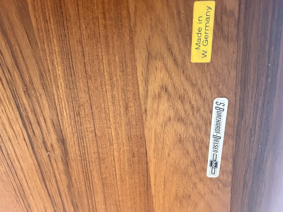 Image 1 of Viereckiger Couchtisch aus Teakholz, S. Burchardt-nielsen, Deutschland