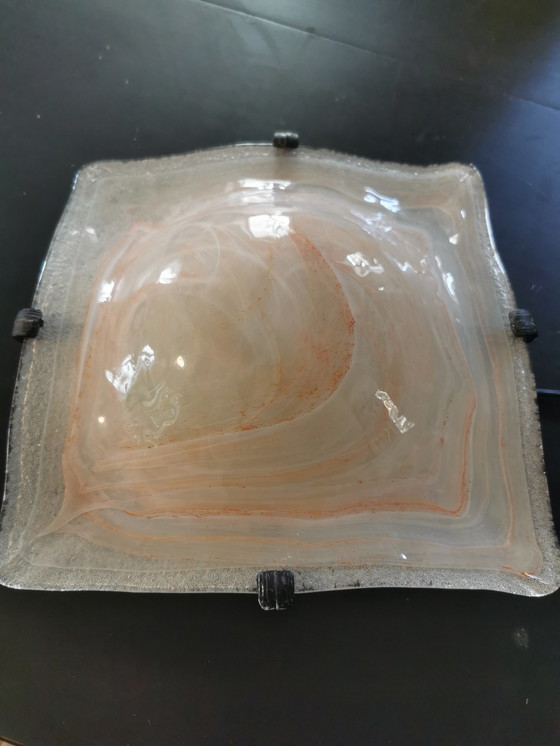 Image 1 of Aplique de Murano Graniglia naranja