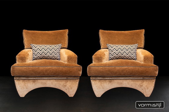 Image 1 of Ensemble de 2 fauteuils originaux conçus par Bart van Bekhoven