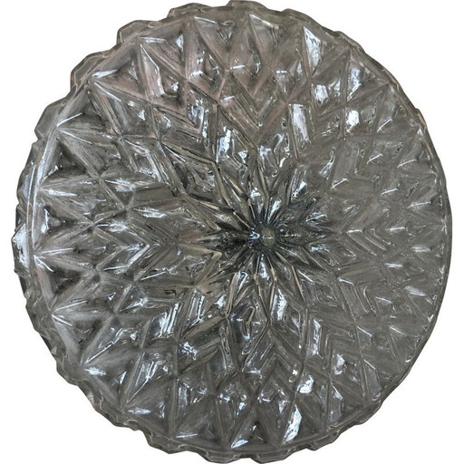 Kristallen vintage wandlamp, 1970