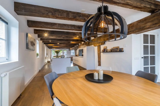 Studio Henk Eetkamer Tafel Rond 160cm – Eettafels, Metal, Wood (photo 2 of 6)