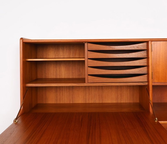 Image 1 of Vintage teak highboard, Denmark 1960s