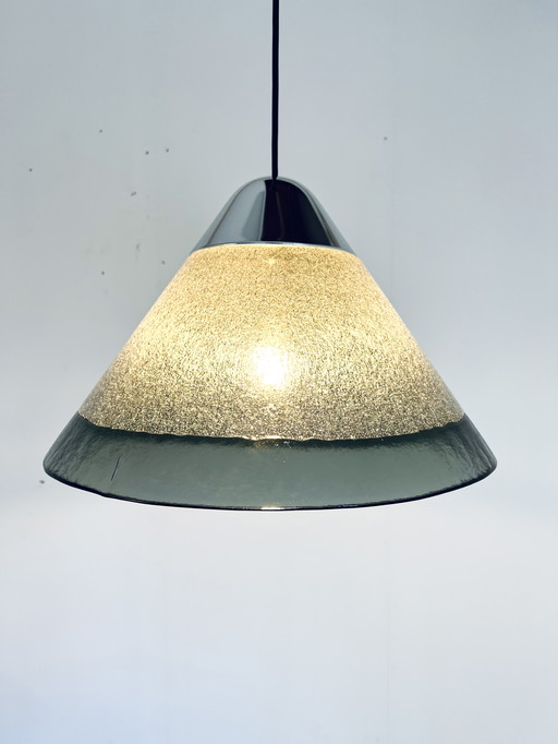 Conical Bubble Glass Pendant Lamp Peill & Putzler