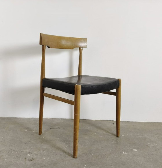 Image 1 of Vintage leather dining chairs