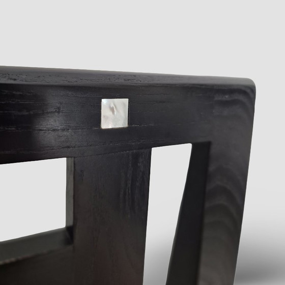 Image 1 of Pièce de design rare et classique : ensemble Mackintosh composé d’une table DS1 et de chaises DS3 et DS4.