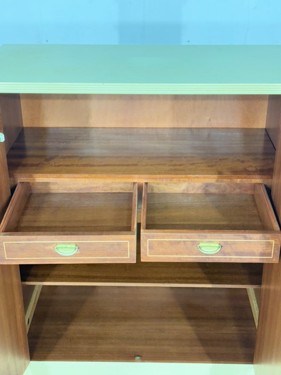 Image 1 of Armoire à linge vintage, lavabo, armoire pour homme, dressing