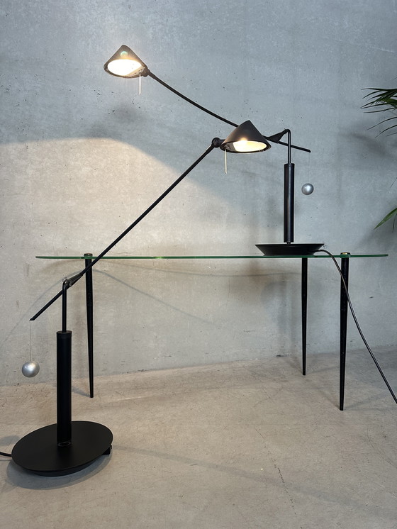 Image 1 of Vintage design ‘Nestore’ tafellampen - Artemide