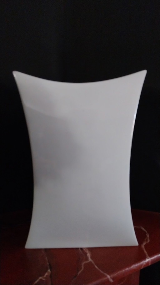 Weiße Vase von Rosenthal