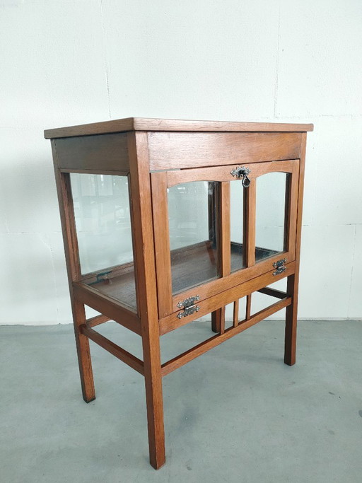 Vintage/Antiek 'Art Deco Style' Vitrinekastje Theekastje