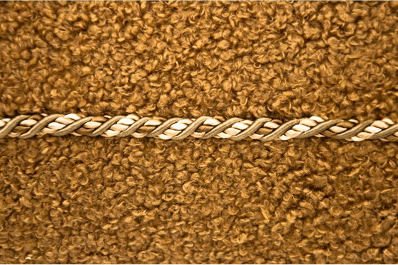 Image 1 of Boucle-Sessel, Entwurf von J. Halabala, Tschechoslowakei, 1930er Jahre.