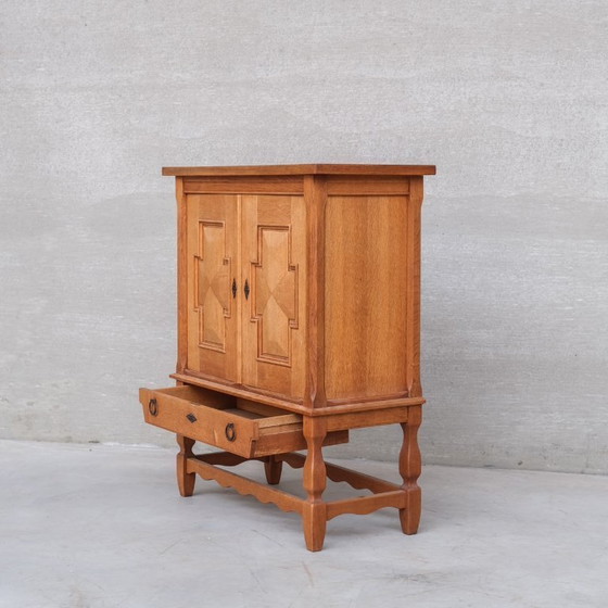 Image 1 of Mueble auxiliar o bar danés de roble de mediados de siglo attr. a Henning Kjaernulf