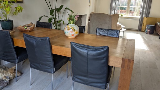 6 Design-Esszimmerstühle Montis